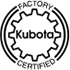 Kubota Factory Certified