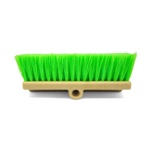 Brush, 10" Nyltex Flag Tipped, Green Bi-Level