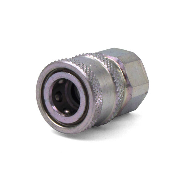 Quick Coupler, 1/4" FPT 11,000 PSI Steel Parker