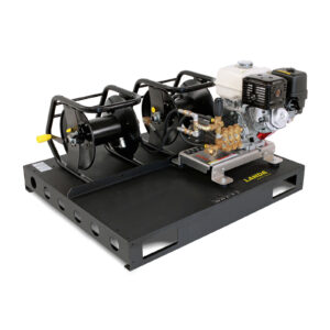 Landa HD Skid with Two 100' Hose Reels