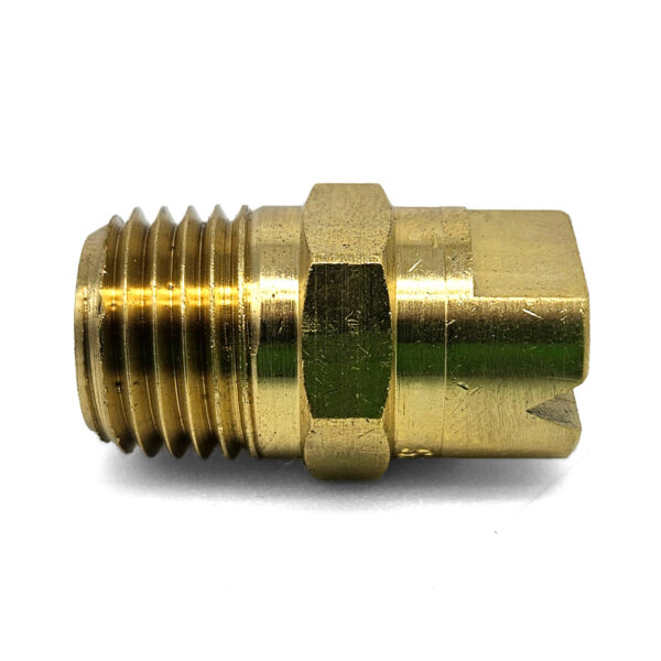 Spraying Systems VeeJet® Nozzle, 50 Degree, 1/4" MPT Brass - Image 2