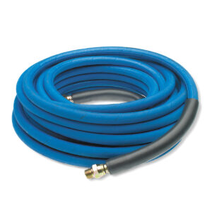 Smooth Blue Non-Marking Pressure Washer Hose, 1/4" ID, 1-Wire
